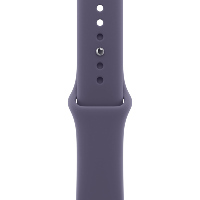 Смарт-часы Apple Watch S11 - 42 mm Aluminium Silver case | Purple Fog Sport band S/M - фото 3