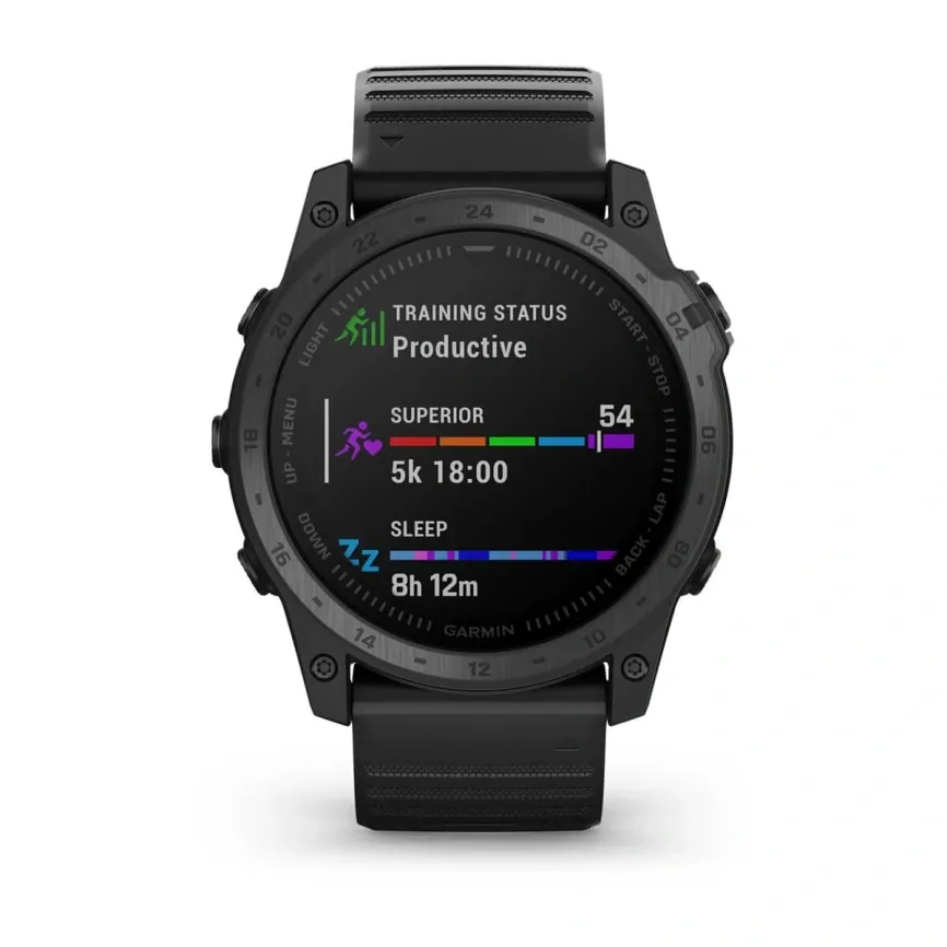 Смарт-часы Garmin Tactix 7 - 51 mm, Черный, черный ремешок 12
