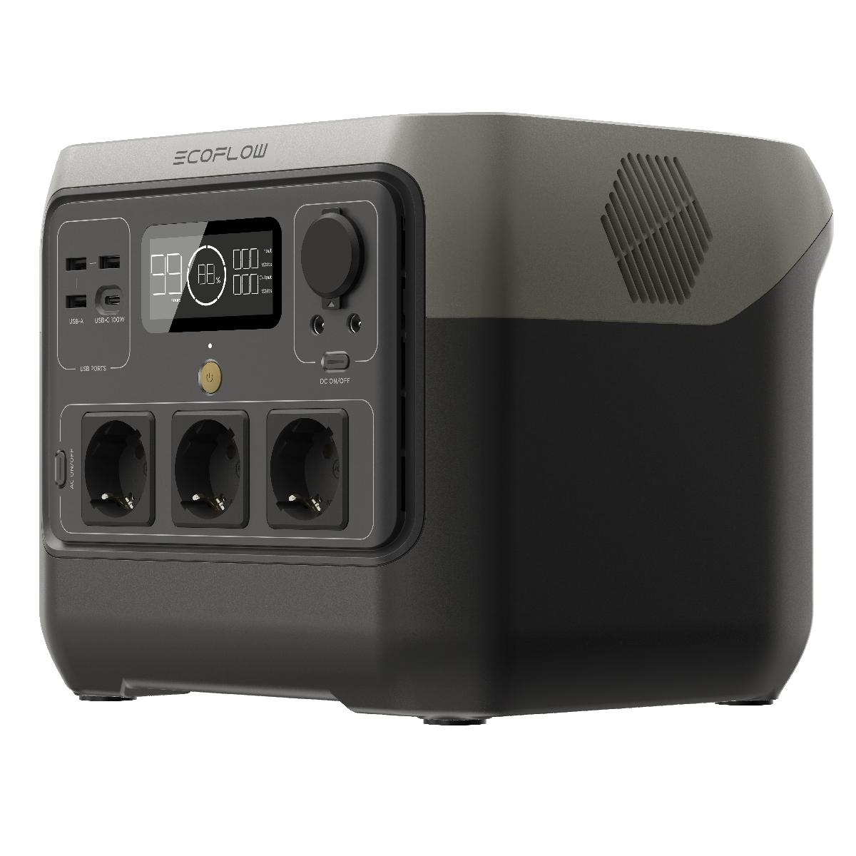 Портативная зарядная станция EcoFlow RIVER 2 Pro (768 Втч)