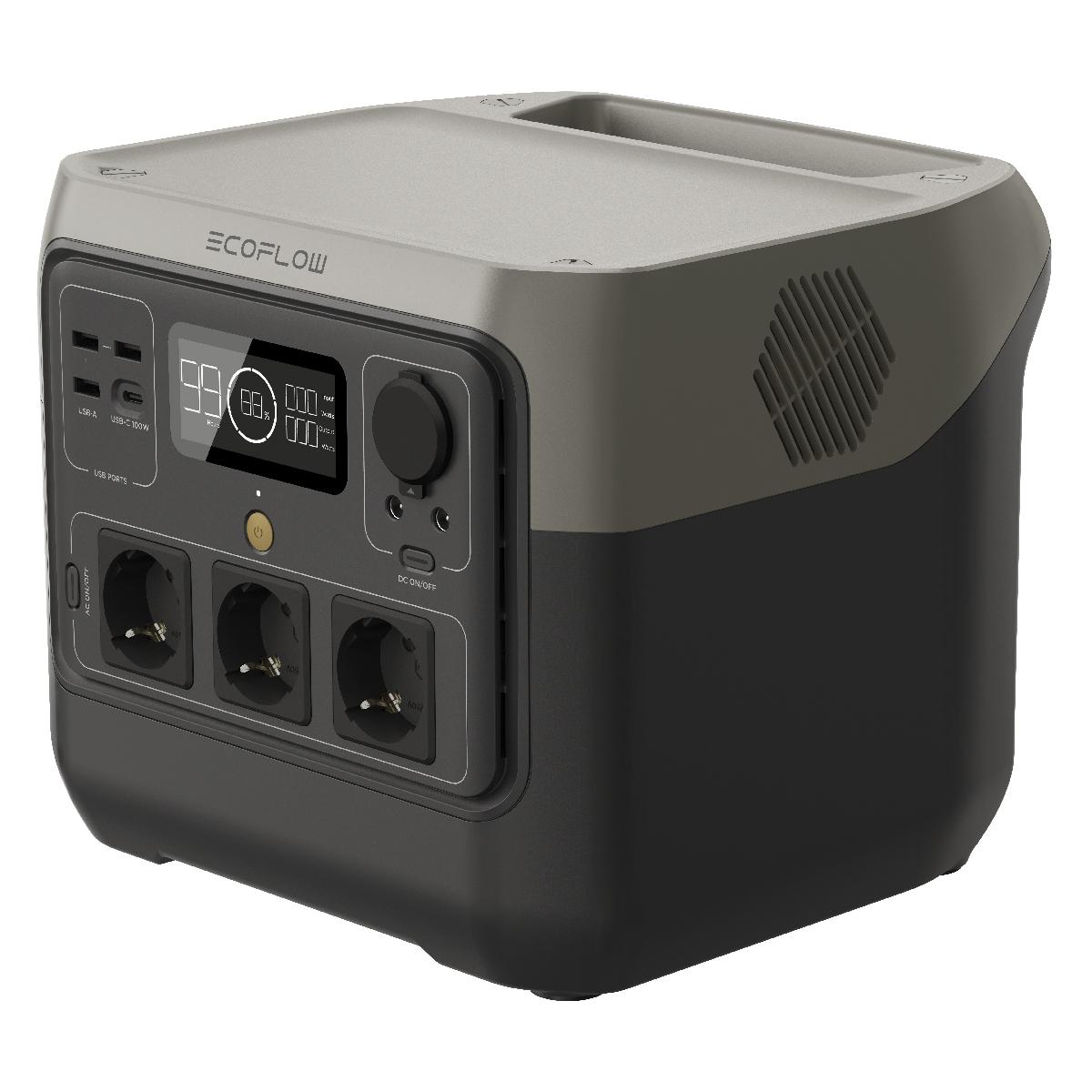 Портативная зарядная станция EcoFlow RIVER 2 Pro (768 Втч) - фото 3