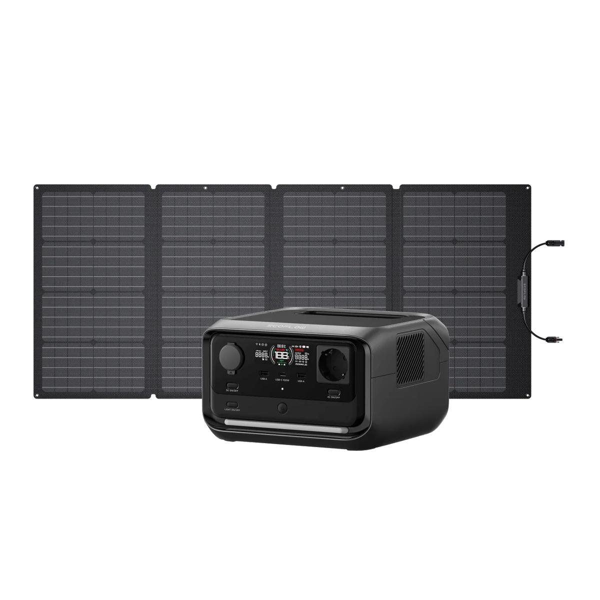 Комплект RIVER 3 Plus + cолнечная панель 160 Вт