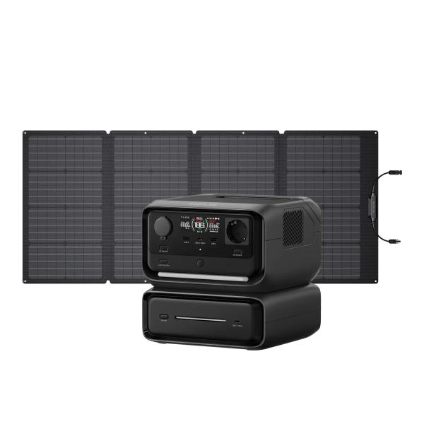 Комплект RIVER 3 Max + cолнечная панель 160 Вт 2