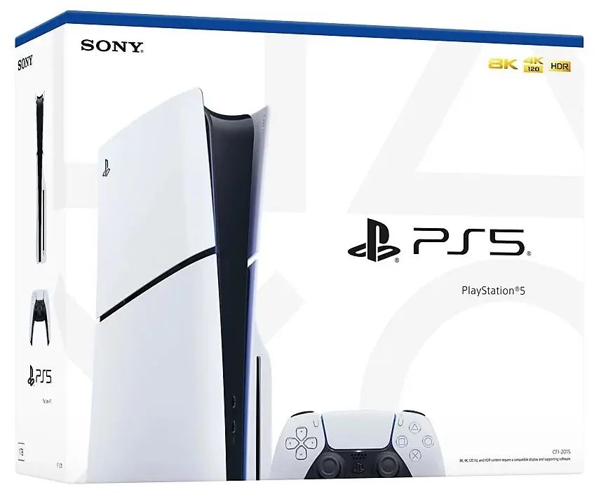 Игровая приставка Sony PlayStation 5 Slim 1Tb cfi-2116A, с дисководом, белый 6