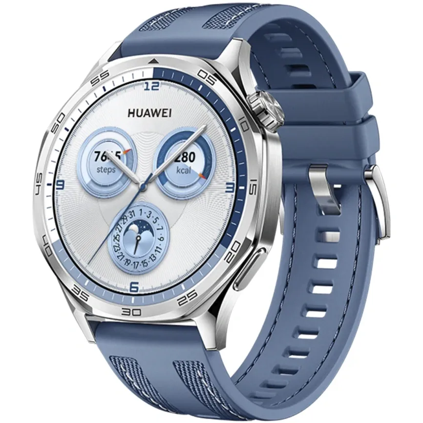 Смарт-часы Huawei Watch GT 5 - 46 mm, Blue Woven 2