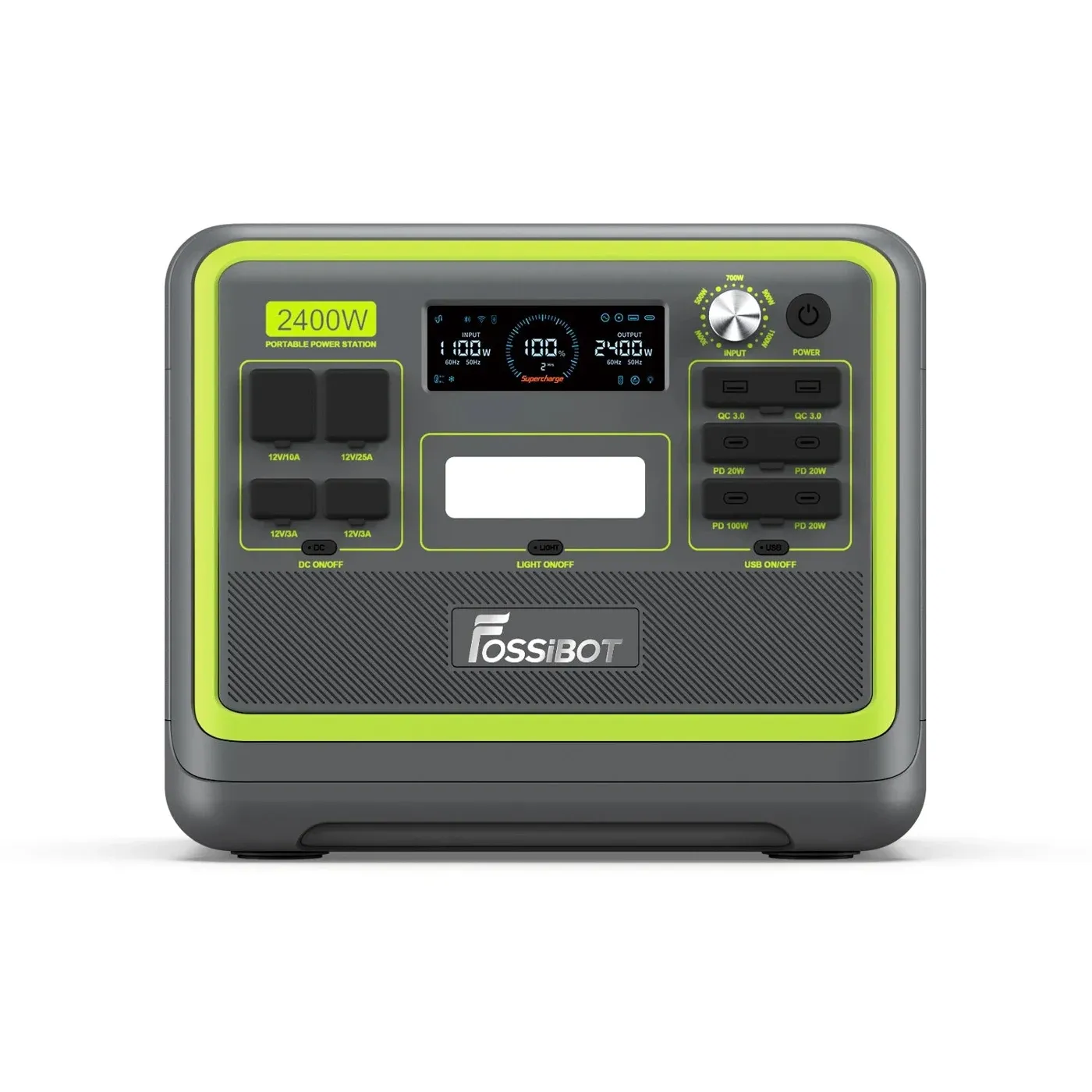 Портативная зарядная станция FOSSiBOT F2400 EU (2400 Вт, 2048 Втч)