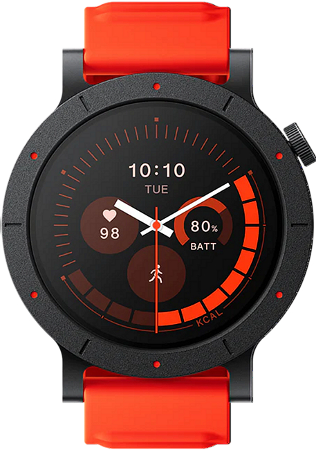 Смарт-часы CMF by Nothing Watch Pro 3 - Orange (темно-серый с оранжевым ремешком) - фото 1
