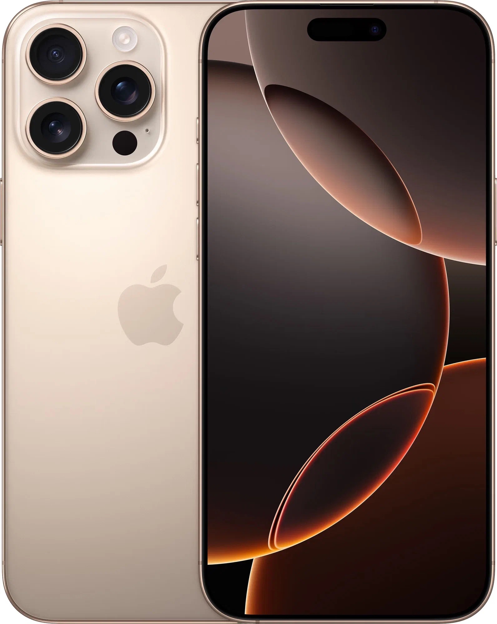 Смартфон Apple iPhone 16 Pro Max 256 ГБ Пустынный Титан (nano SIM+eSIM) - фото 2