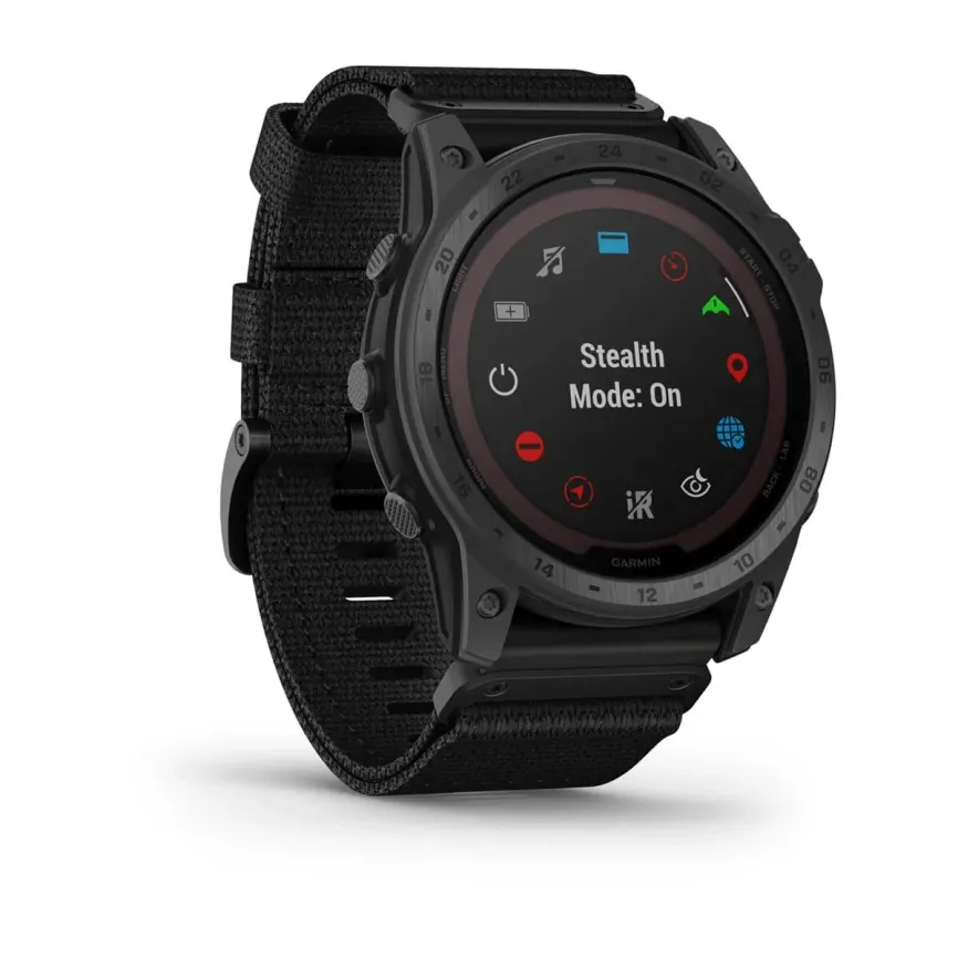 Смарт-часы Garmin Tactix 7 Pro - 51 mm, Черный, черный нейлоновый ремешок - фото 3