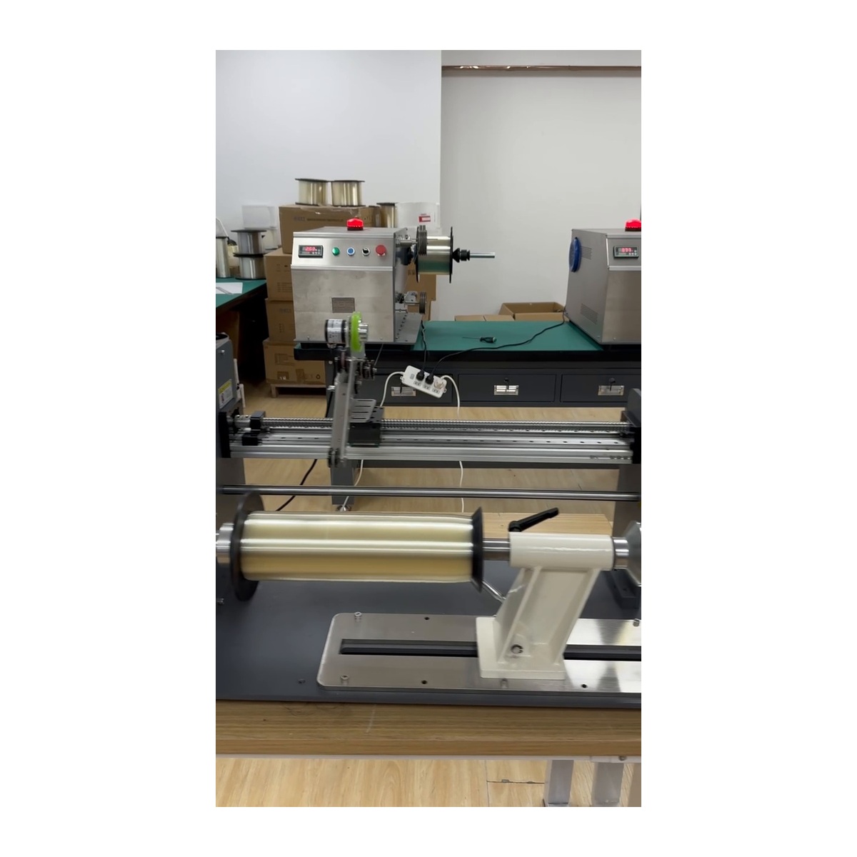 Станок для намотки оптоволокна IT-PCL-70 Н2 "Катушки Оптоволокно для FPV" FIBER REWINDING MACHINE - фото 3