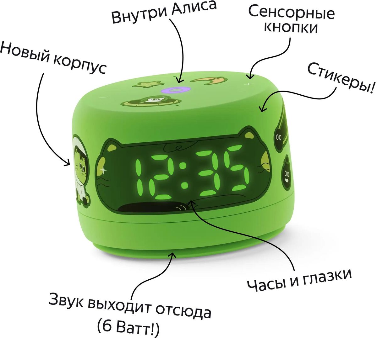 Умная колонка Яндекс станция лайт 2 - Зеленый 2