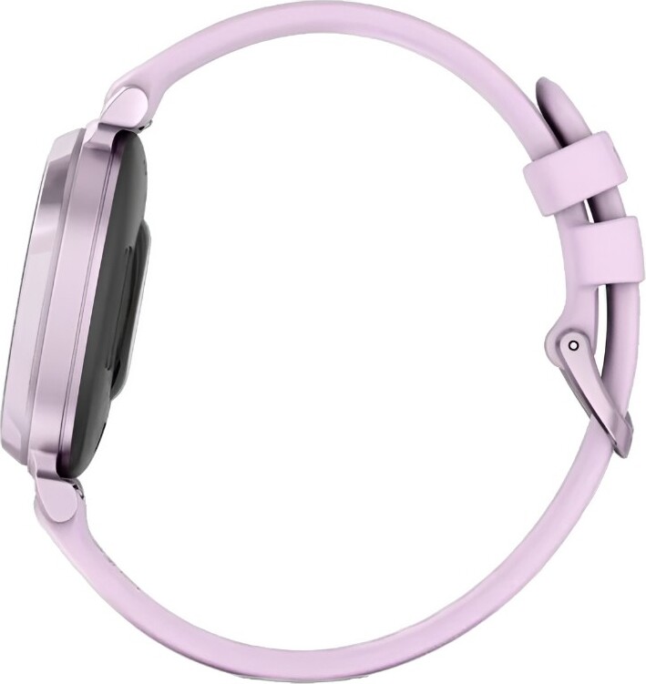 Смарт-часы Garmin Lily 2 - 35 mm, безель лилового цвета, лиловый силиконовый ремешок 7