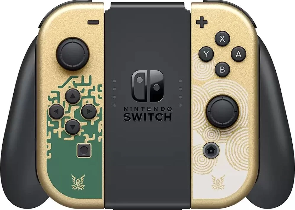 Игровая приставка Nintendo Switch OLED The Legend of Zelda: Tears of the Kingdom Edition 64Gb - фото 3
