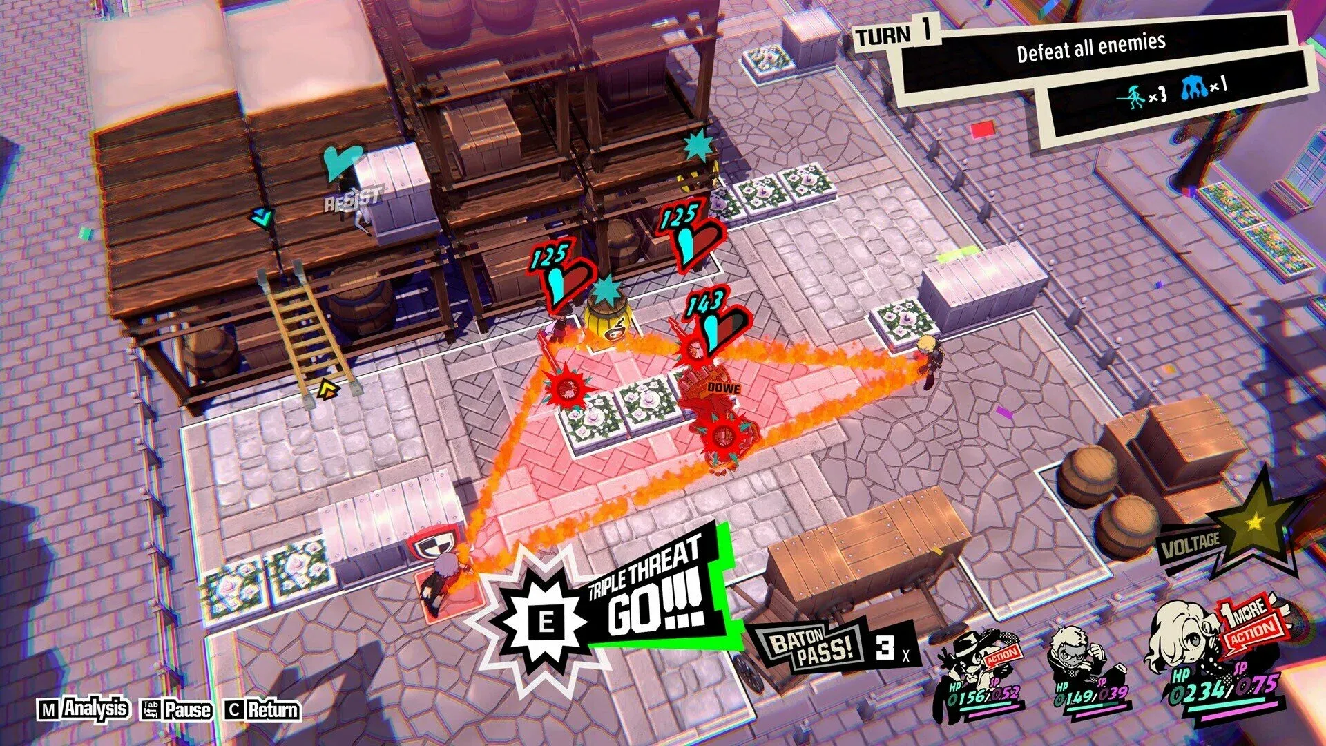 Игра Persona 5 Tactica (PS5, английская версия) 4