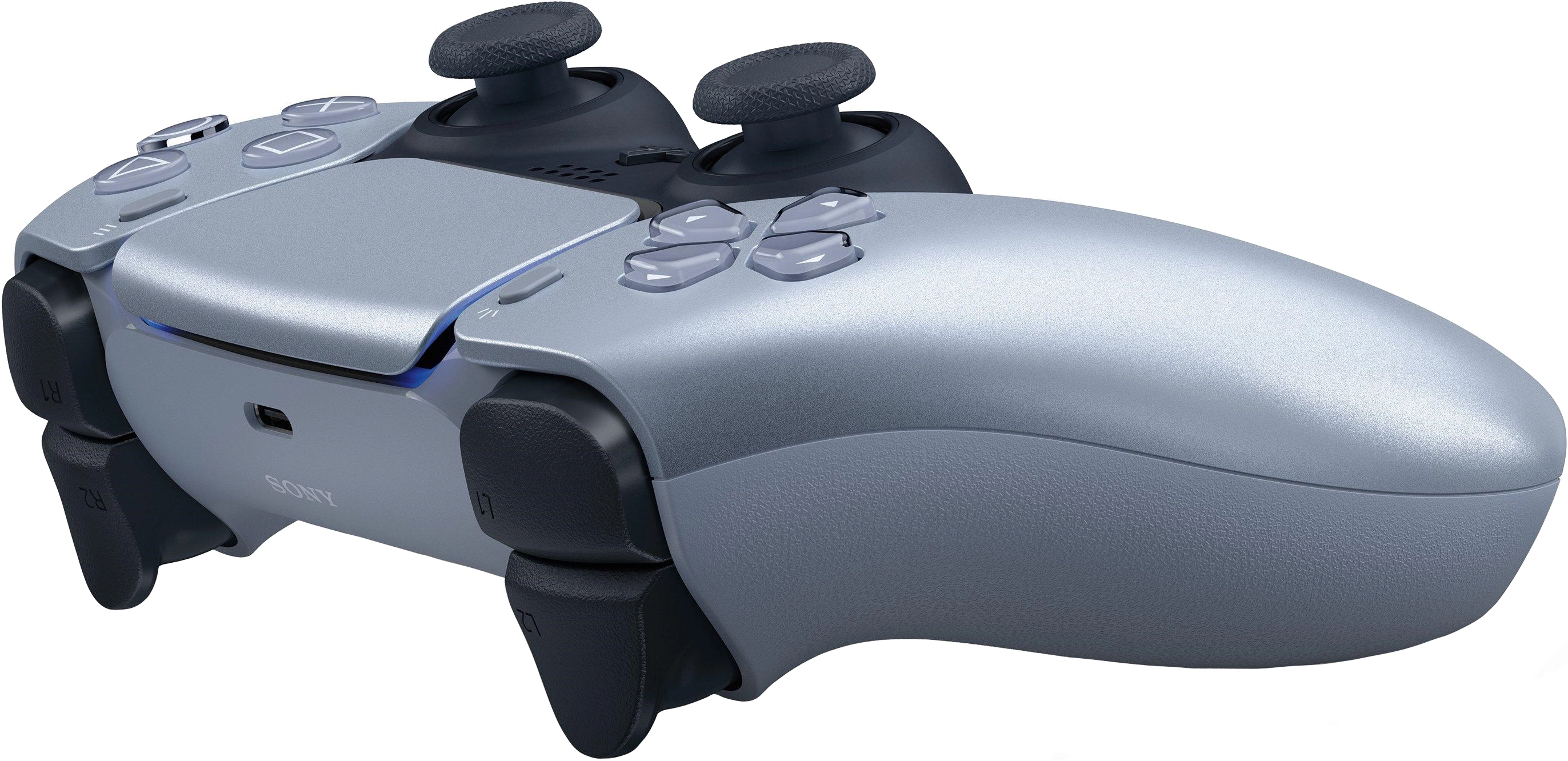 Геймпад Sony DualSense PlayStation 5, серебристый - фото 2