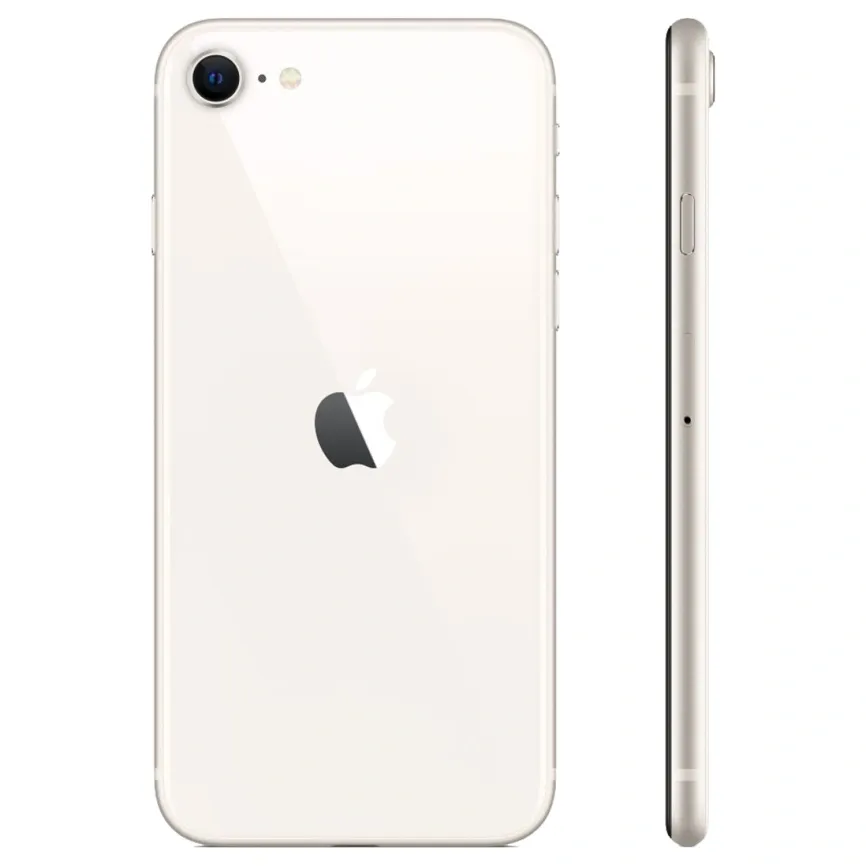 Смартфон Apple iPhone SE 3 (2022) 64 ГБ (White | Белый) - фото 3