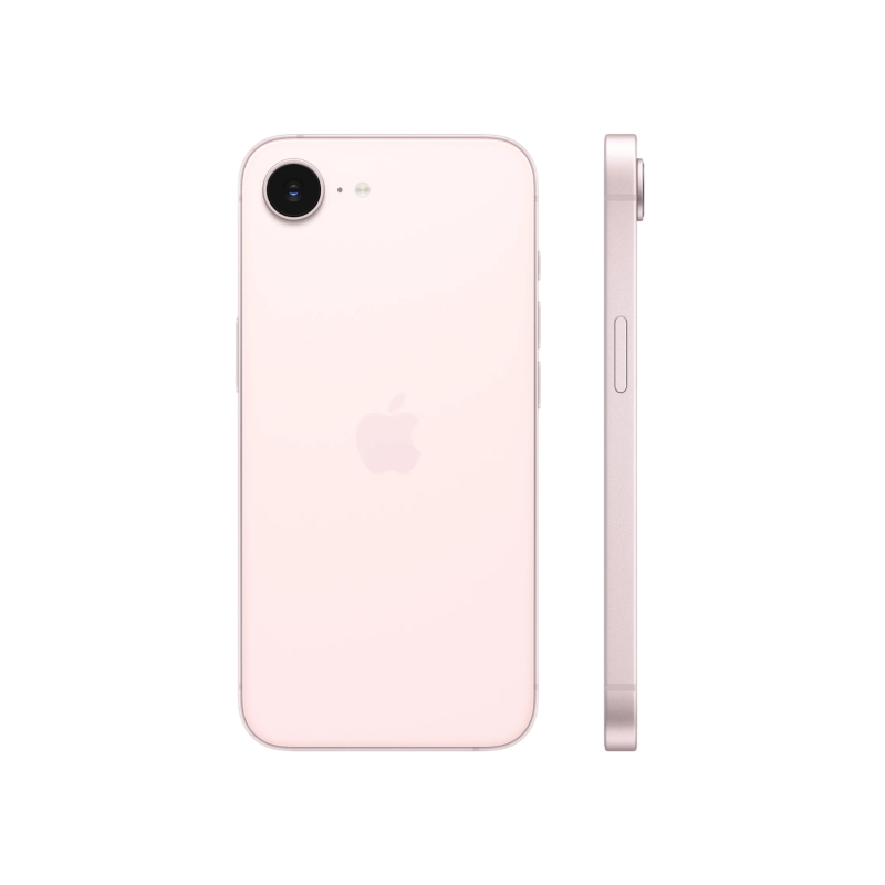 Смартфон Apple iPhone 17e 256 ГБ Нежно-розовый (Soft Pink), nano-SIM + eSIM - фото 2