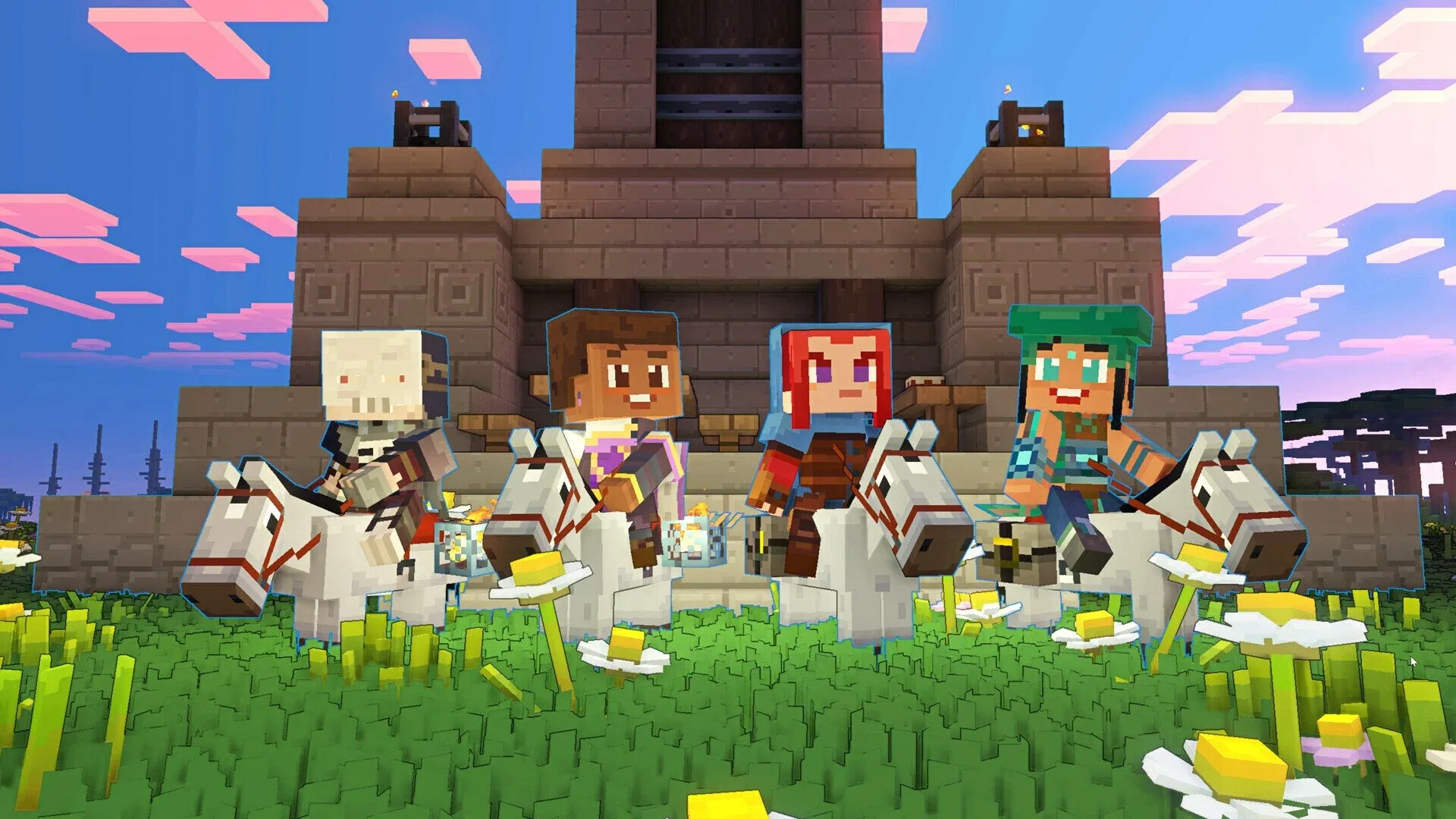 Игра Minecraft Legends (PS5, полностью на русском) - фото 2