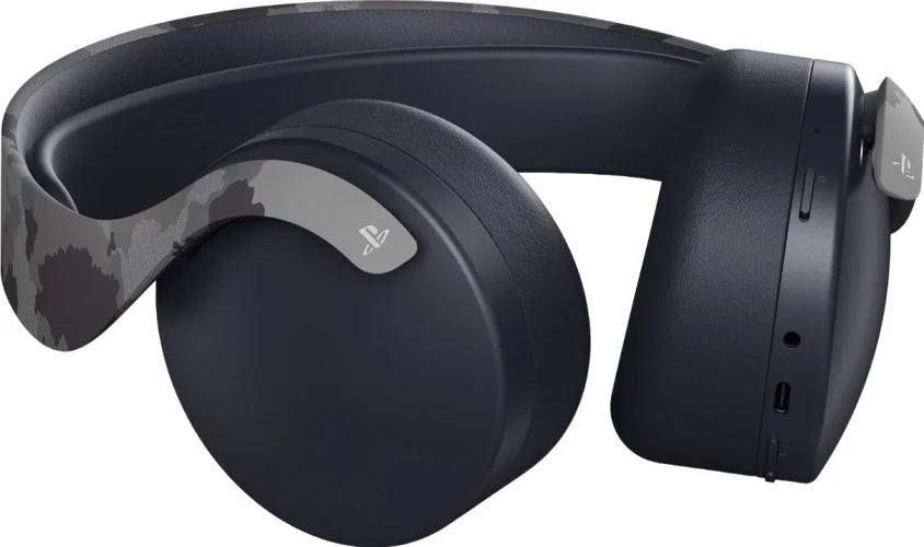 Наушники с микрофоном Sony PULSE 3D, серый камуфляж (Grey Camouflage) 5