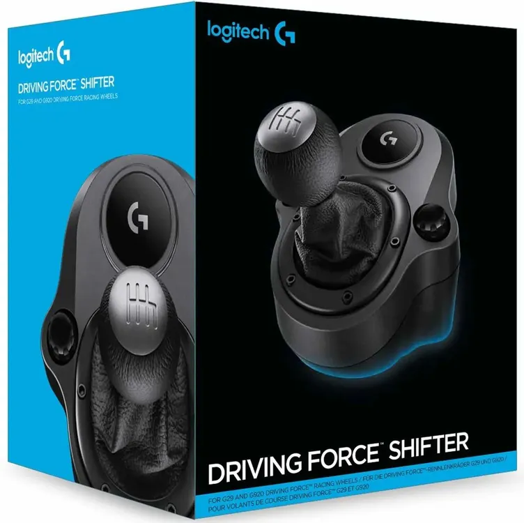 Коробка передач Logitech Driving Force Shifter, чёрный (Black) 6