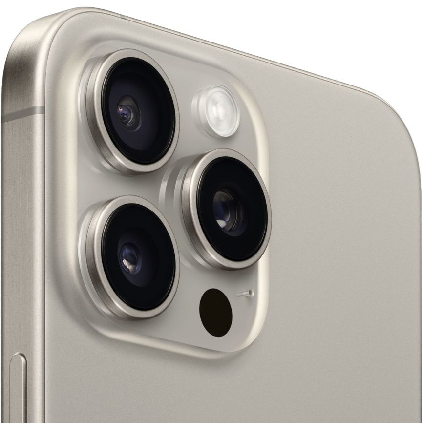 Смартфон Apple iPhone 15 Pro 256 ГБ (Natural Titanium | Натуральный титан) - фото 2