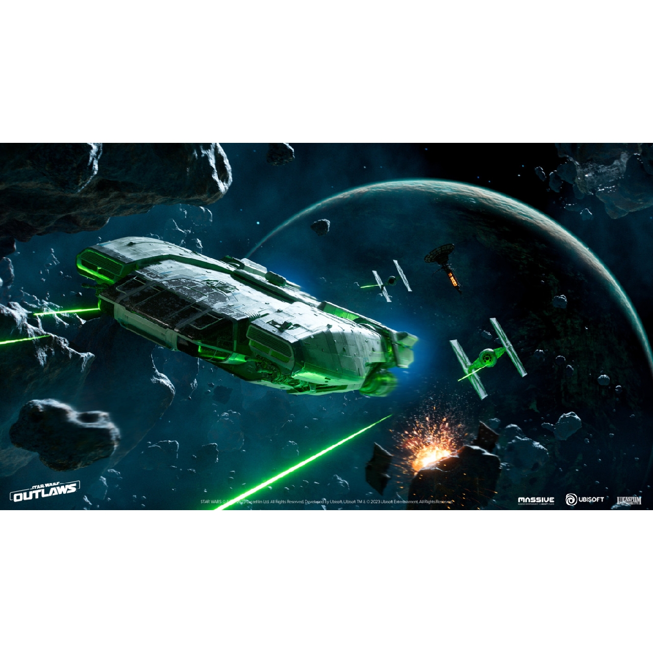 Игра Star Wars: Outlaws. Gold Edition (Nintendo Switch 2, русские субтитры) - фото 3