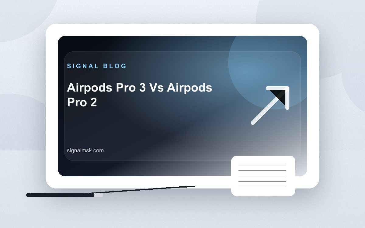 AirPods Pro 3 или AirPods Pro 2: общий вид товара и комплекта Signal