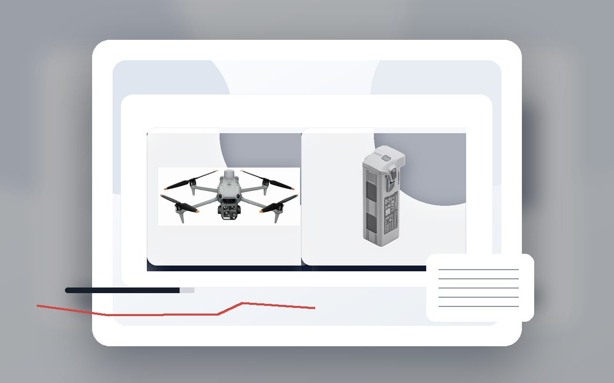 DJI Matrice 4T: крупный план товара для выбора