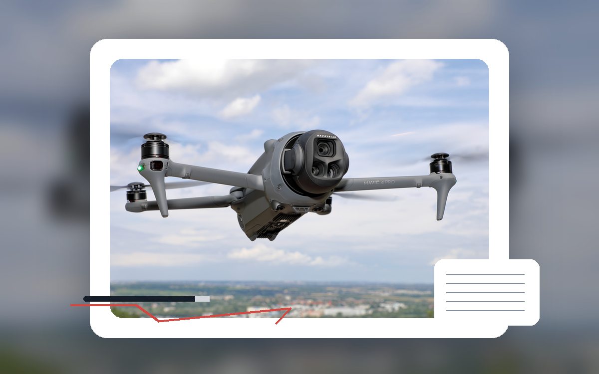 DJI Mavic 4 Pro vs Air 3S vs Mini 5 Pro: крупный план товара для выбора