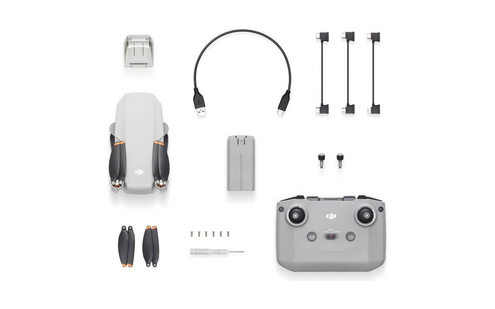 DJI Mini 2 рядом с более новым компактным дроном