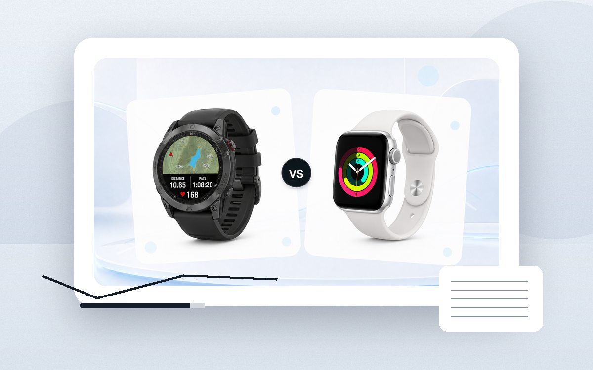 Garmin или Apple Watch: общий вид товара и комплекта Signal
