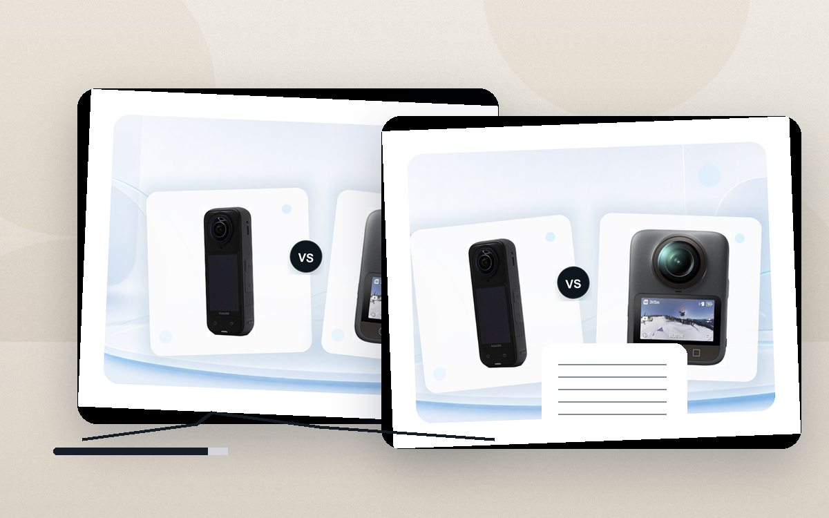 Insta360 X5 или DJI Osmo 360: сравнение комплектации и важных деталей