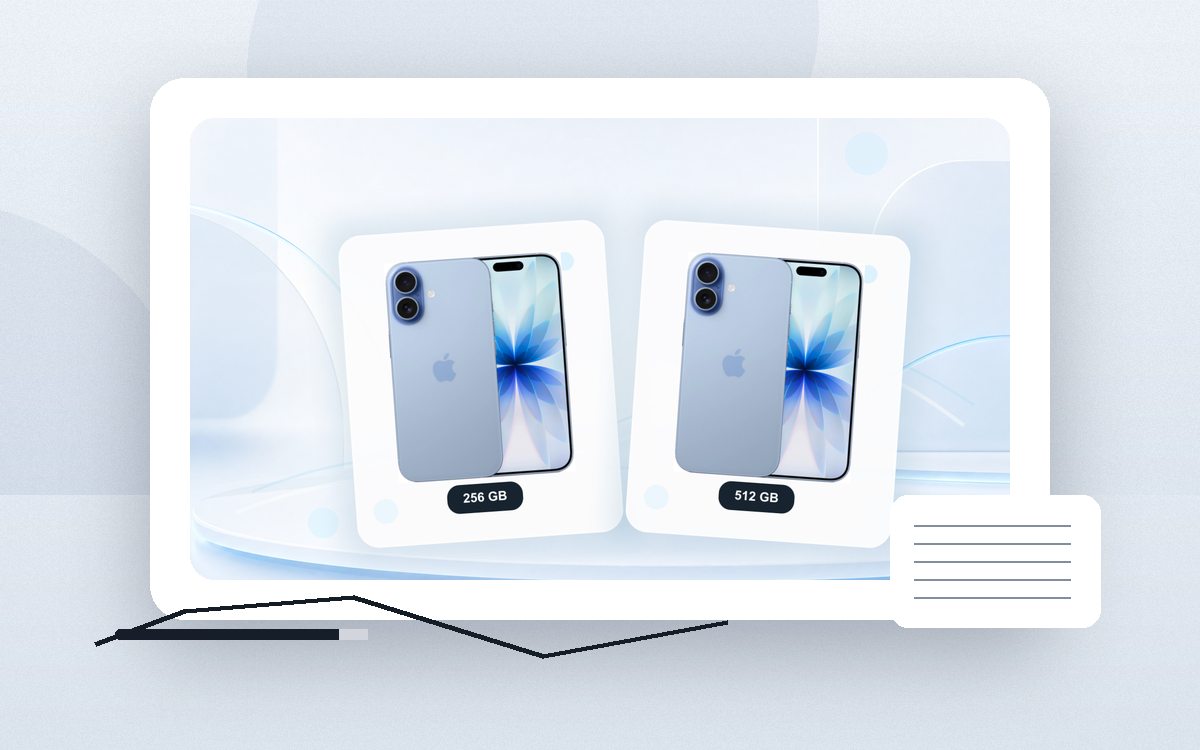 iPhone 17 256 или 512 ГБ: общий вид товара и комплекта Signal