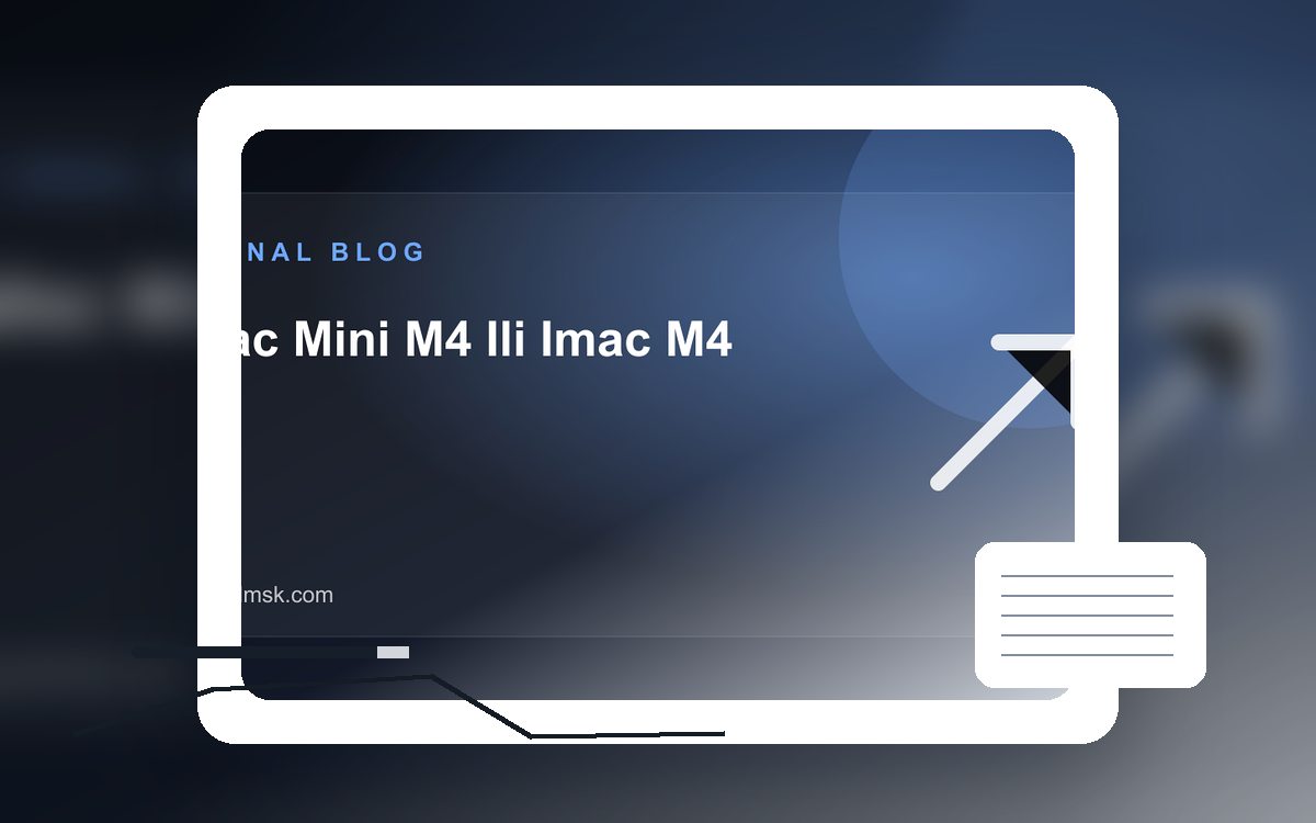Mac mini M4 или iMac M4: крупный план товара для выбора