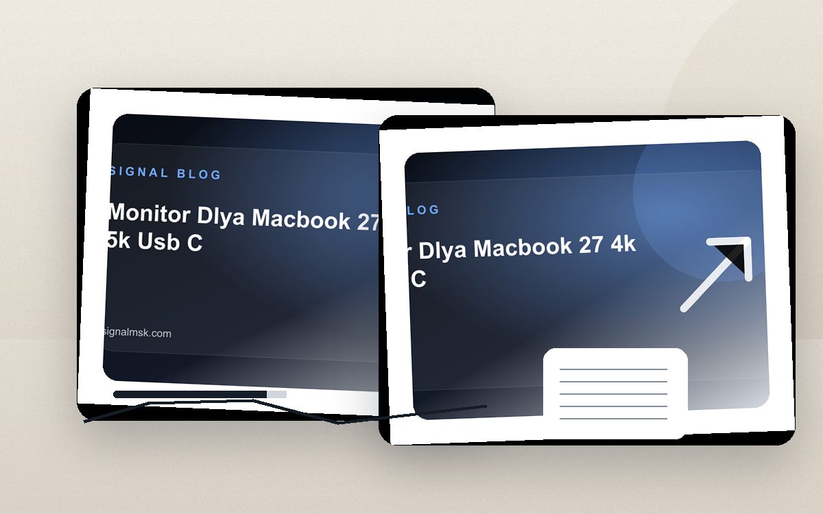 Как выбрать монитор для MacBook: сравнение комплектации и важных деталей