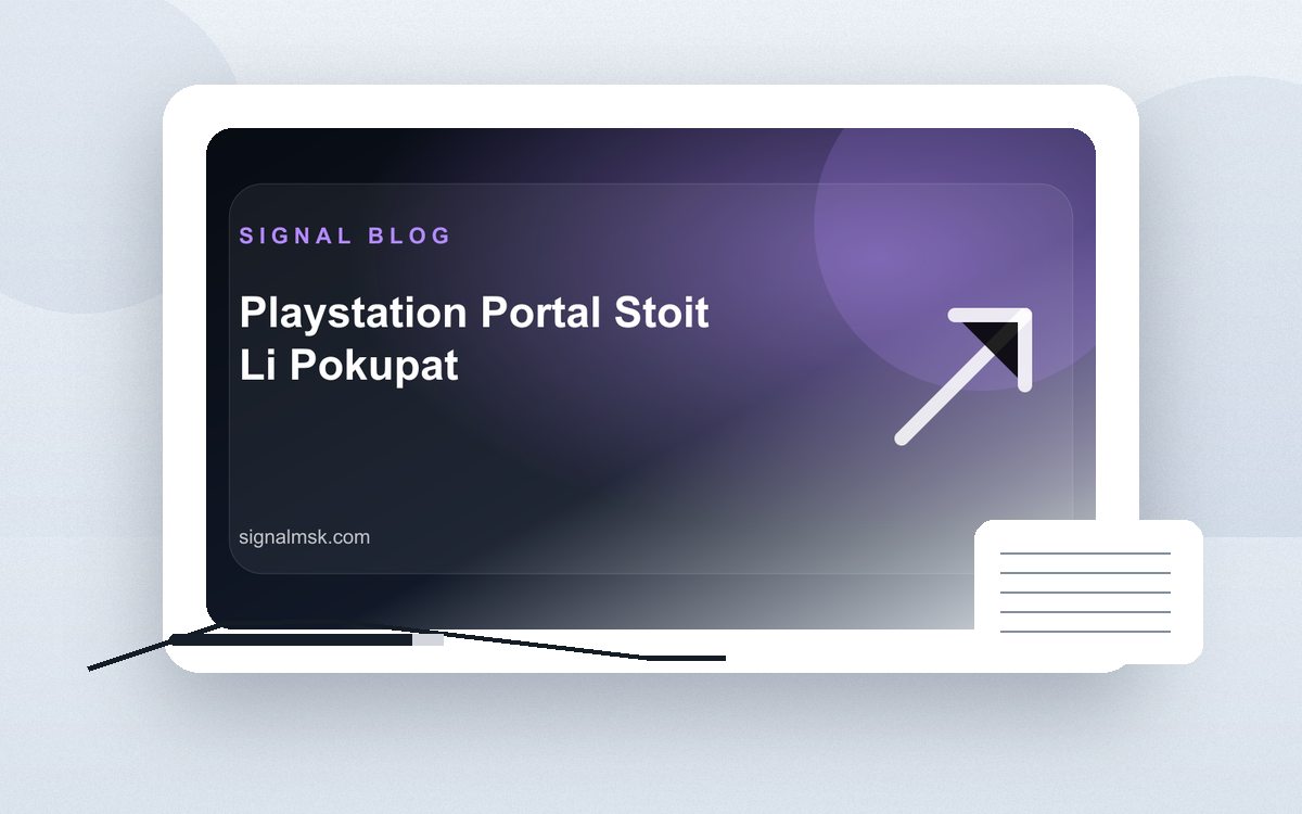 PlayStation Portal: общий вид товара и комплекта Signal