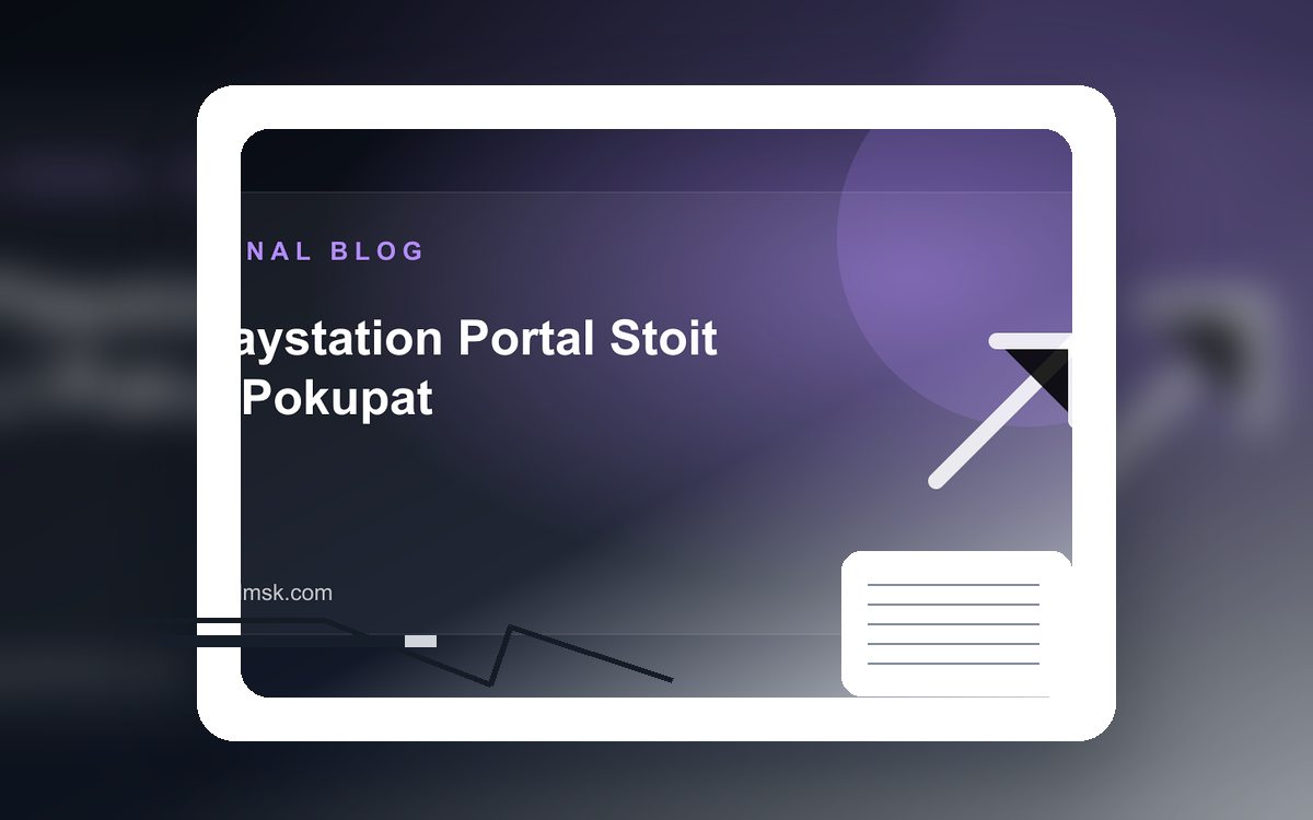 PlayStation Portal: крупный план товара для выбора