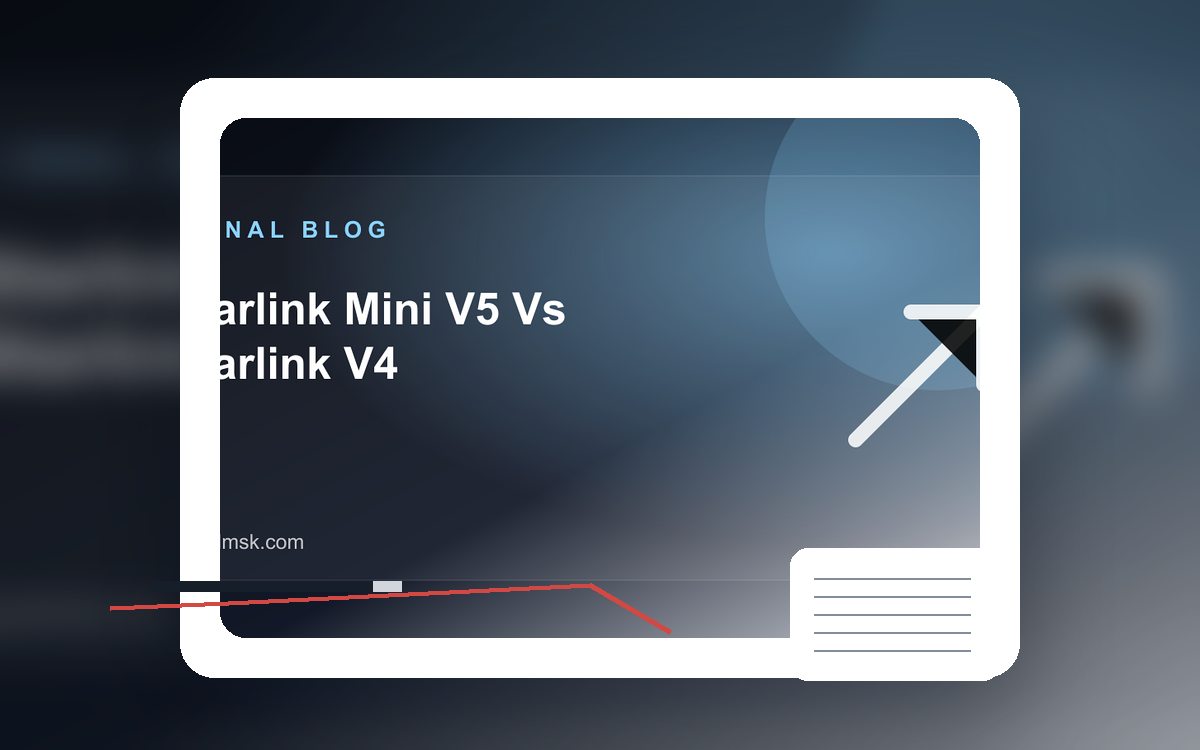 Starlink Mini V5 vs Starlink V4: крупный план товара для выбора