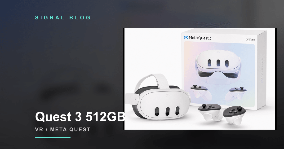 Oculus Quest 3 512GB в 2026 году: стоит ли брать вместо Quest 3S